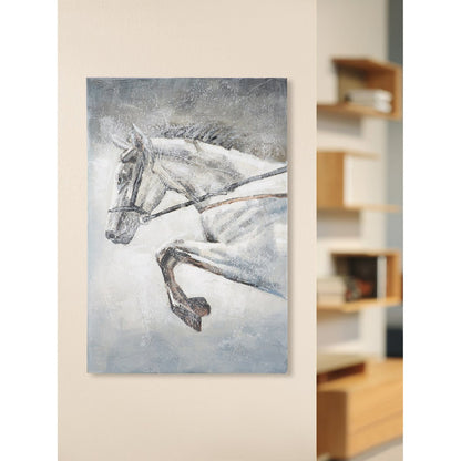 Picture painting "Jumping Horse"