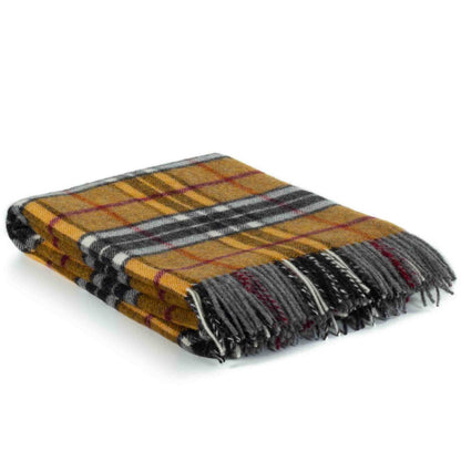 Wool Tartan Plaid BURANO