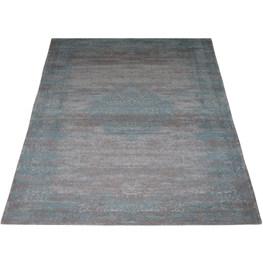 Rug Adel Medallion Turquoise 160 x 230 cm