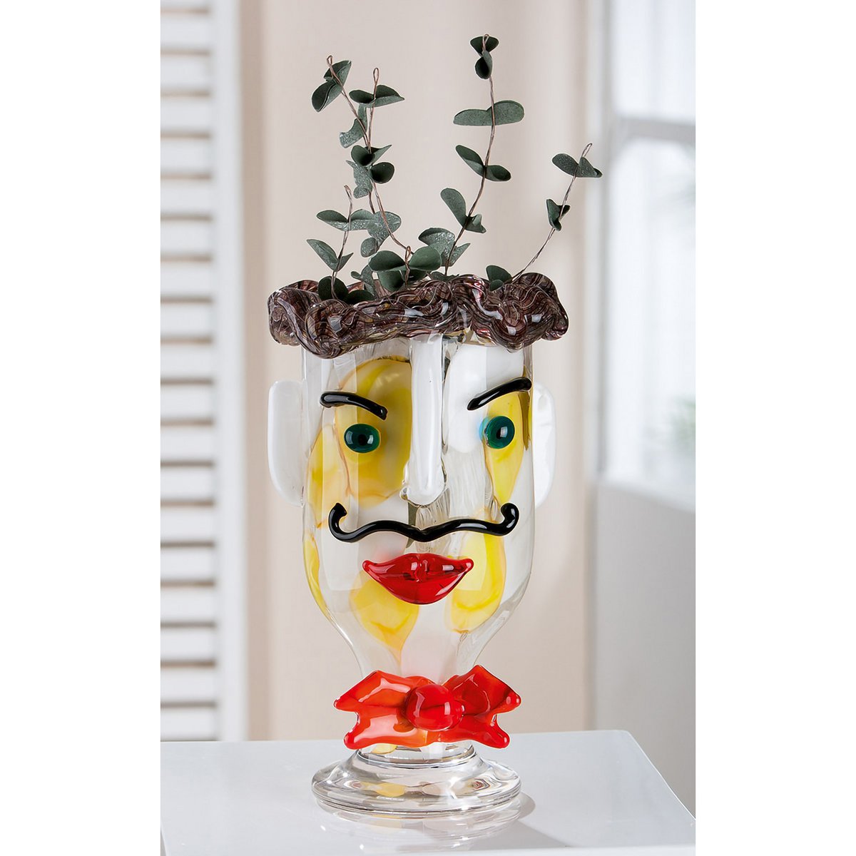 Face vase Alfredo H.29 cm