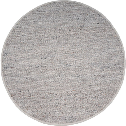 Rug Stone Light Gray 421 – Round ø200 cm