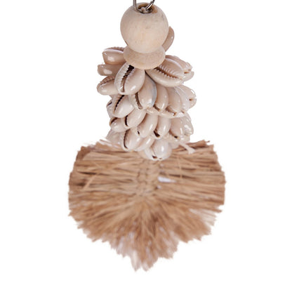 The Komodo Leaf Keychain - Natural