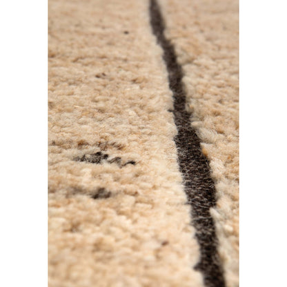 Natural zaho carpet 190 x 290 x 1
