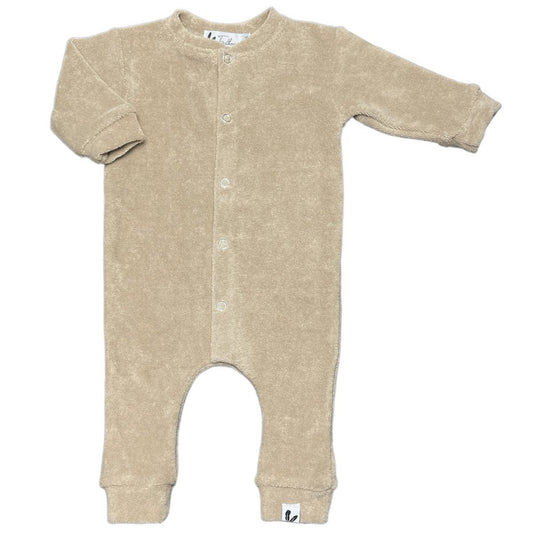 Playsuit terry cloth sand