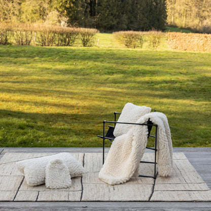 Natural zaho carpet 190 x 290 x 1