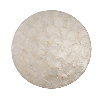 The Mother of Pearl Placemat - White