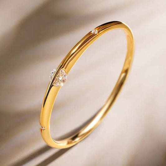 Unique Design Twinkled Star Bangles