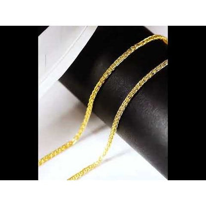 Unisex Foxtail Chain - 2.5mm Width