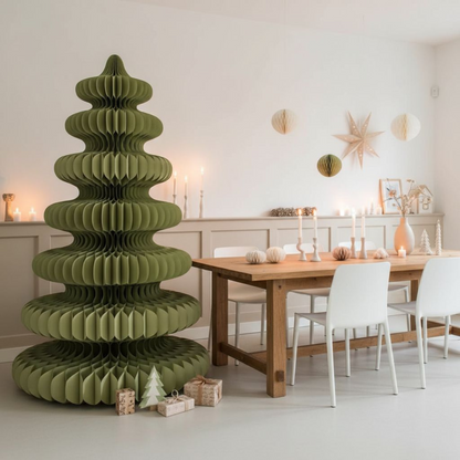 Decorative Christmas tree Green