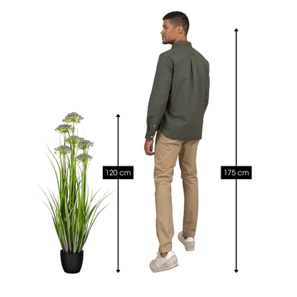 Artificial Plant Ornamental Grass Purple