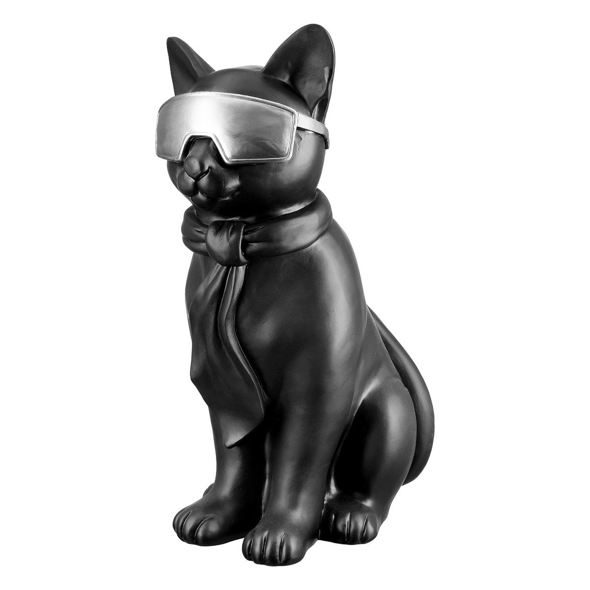 Cat "Hero Cat" H.35cm black