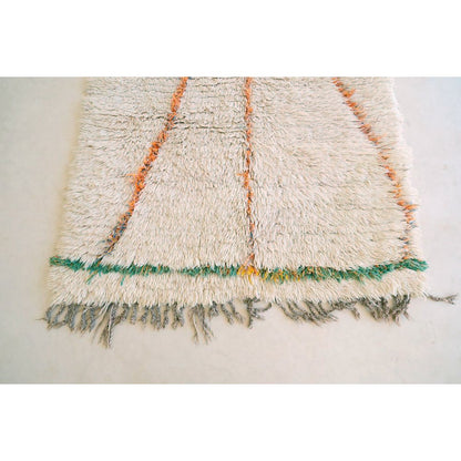 Pure wool Moroccan Berber rug 133 x 182 cm