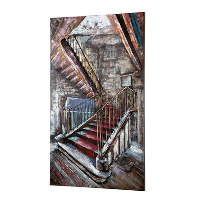 Metal picture "Mysterious Staircase"