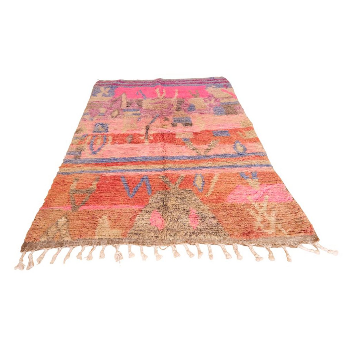 Pure wool Moroccan Berber rug 157 x 240 cm SOLD