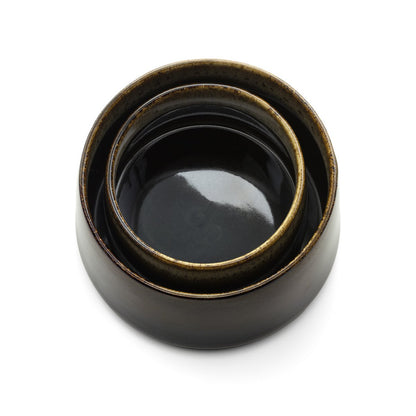 The Kyoto Bowl - Dark Brown Mud - L