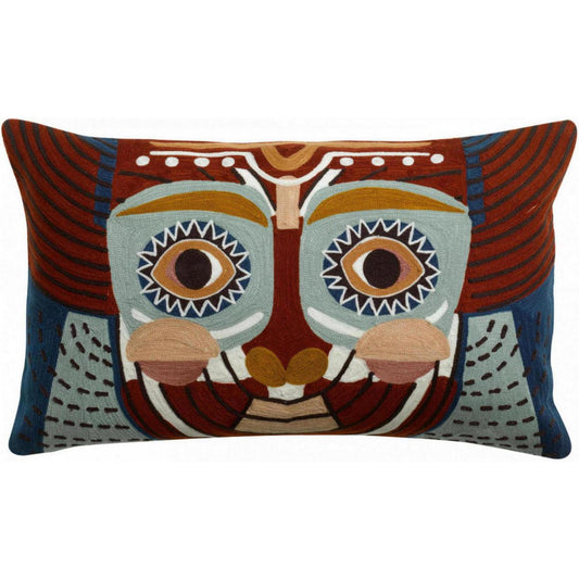 Yaku Multico embroidered cushion 30 x 50