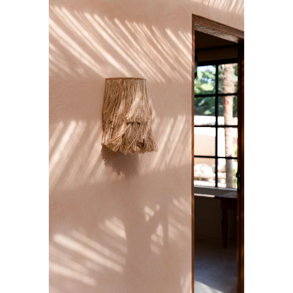 The Abaca Wall Applique - Natural - S