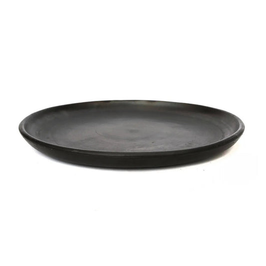 The Burned Classic Plate - Black - L