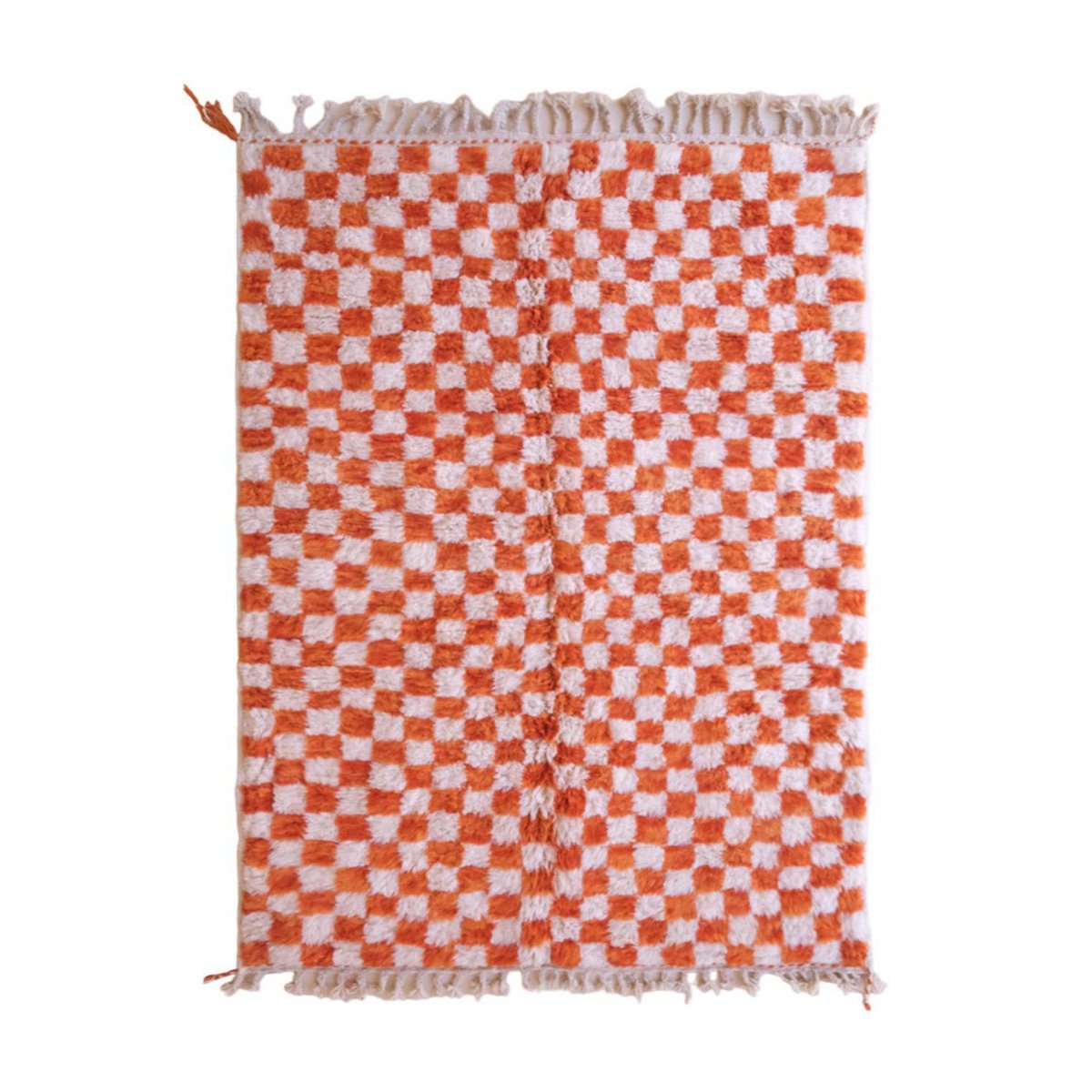 Berber checkered wool rug 170 x 255 cm SOLD