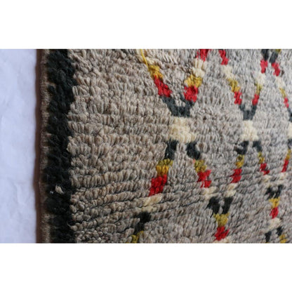 Pure Berber wool hallway rug 81 x 592 cm