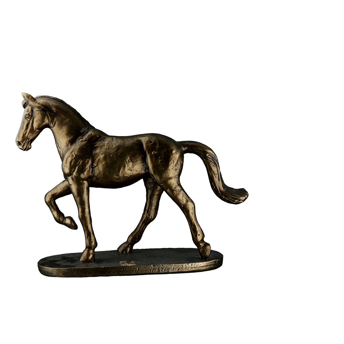 Poly sculpture horse