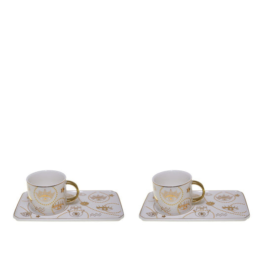 Gourmet coffee duo golden eye