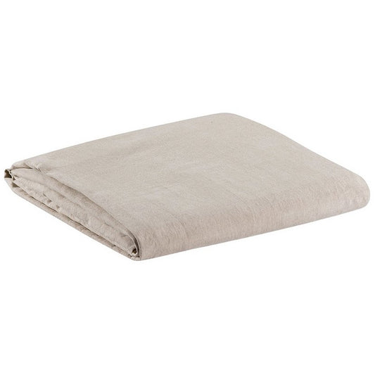 Fitted Sheet Stonewashed Zephyr Natural 180 X 200