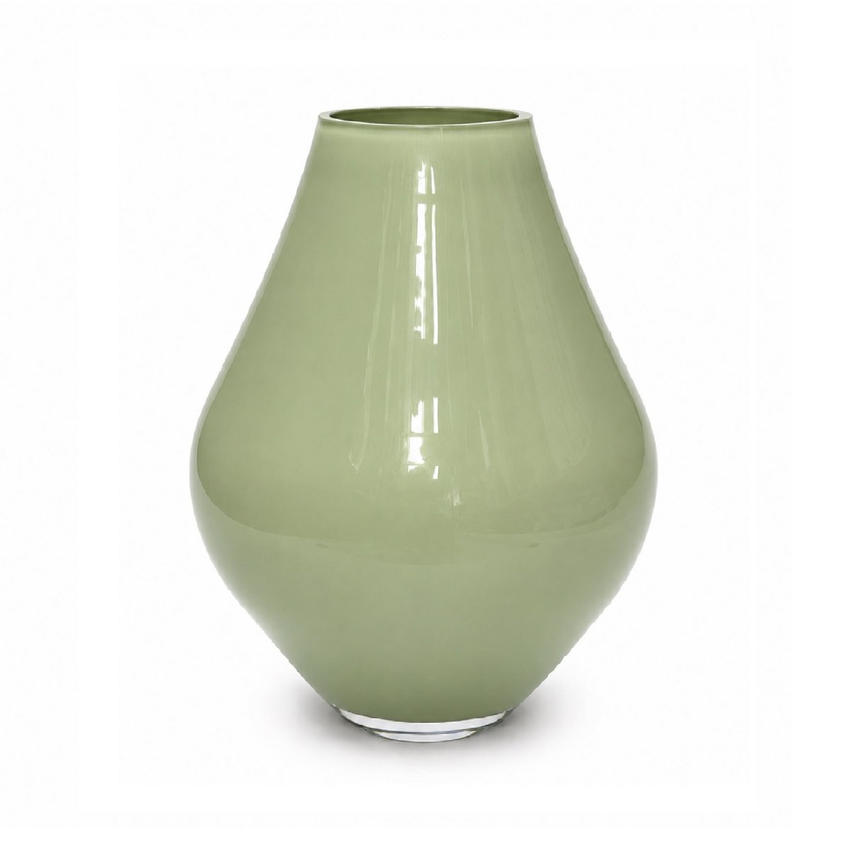 Vase - Lesse metallic pastel green