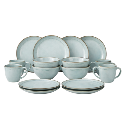 Crockery set Racco Gray