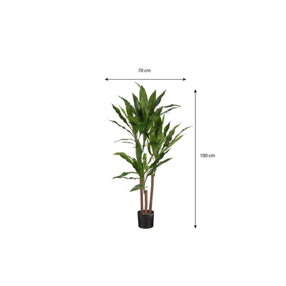 Artificial plant Dracaena Green