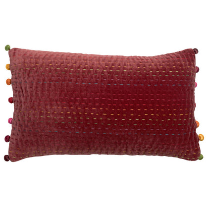 Coussin uni Gastounet Tomette 30 x 50