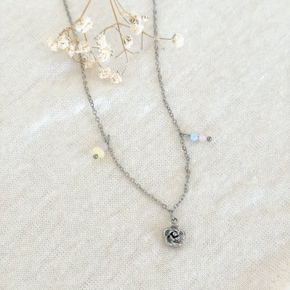 Growth & Flowering necklace - Silver
