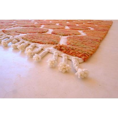 Pure wool Moroccan Berber rug 154 x 251 cm