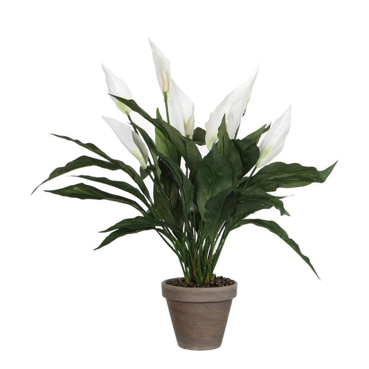 Artificial plant Spathiphyllum White