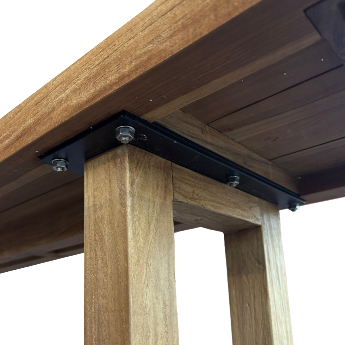Bench With Square Foot - Natural - 220