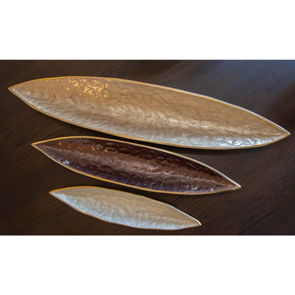 Aluminum brown decorative cut 69.5x14x4.5cm