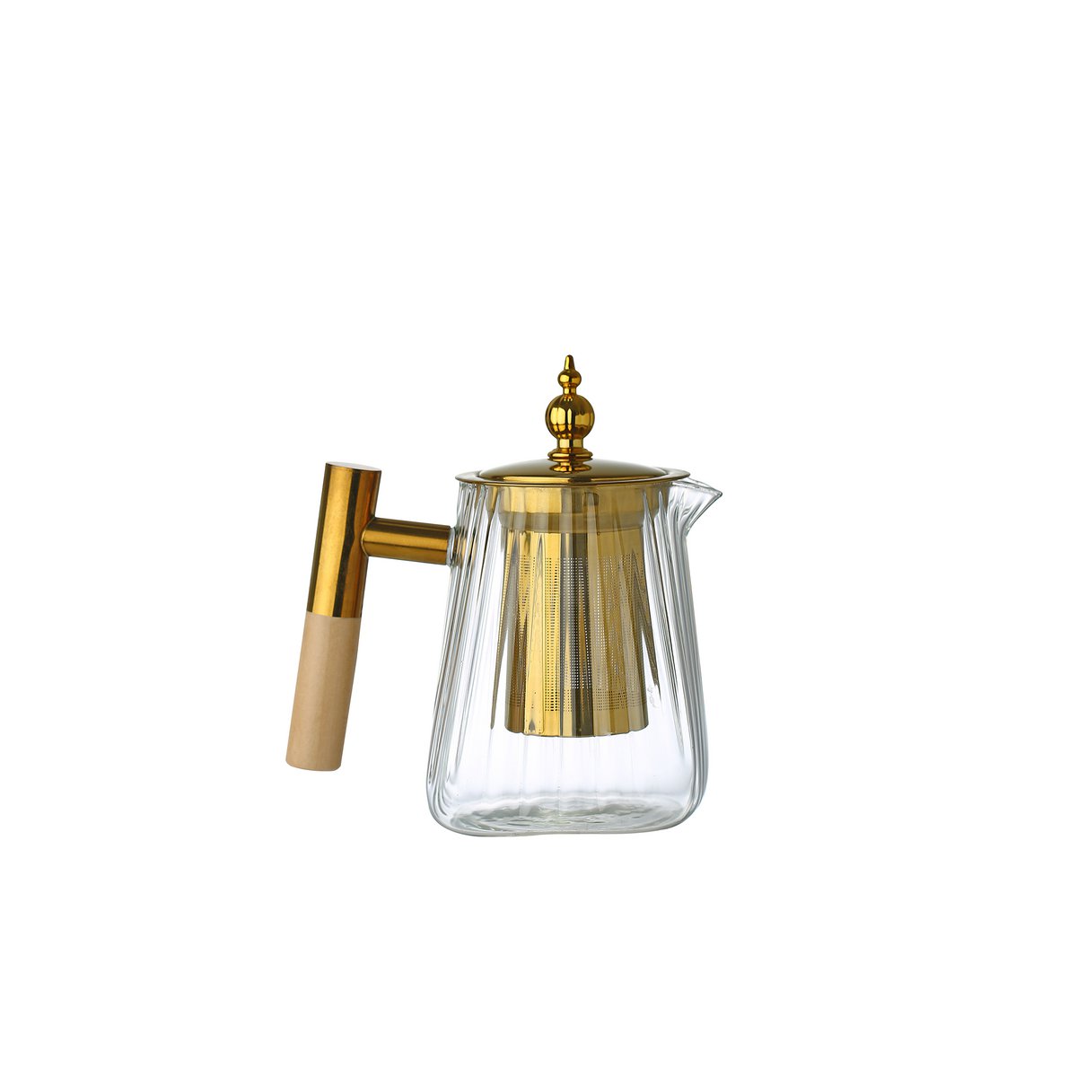 Glass teapot with filter 600ml
