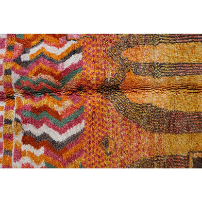 Berber wool rug from M'Rirt 152 x 237 cm