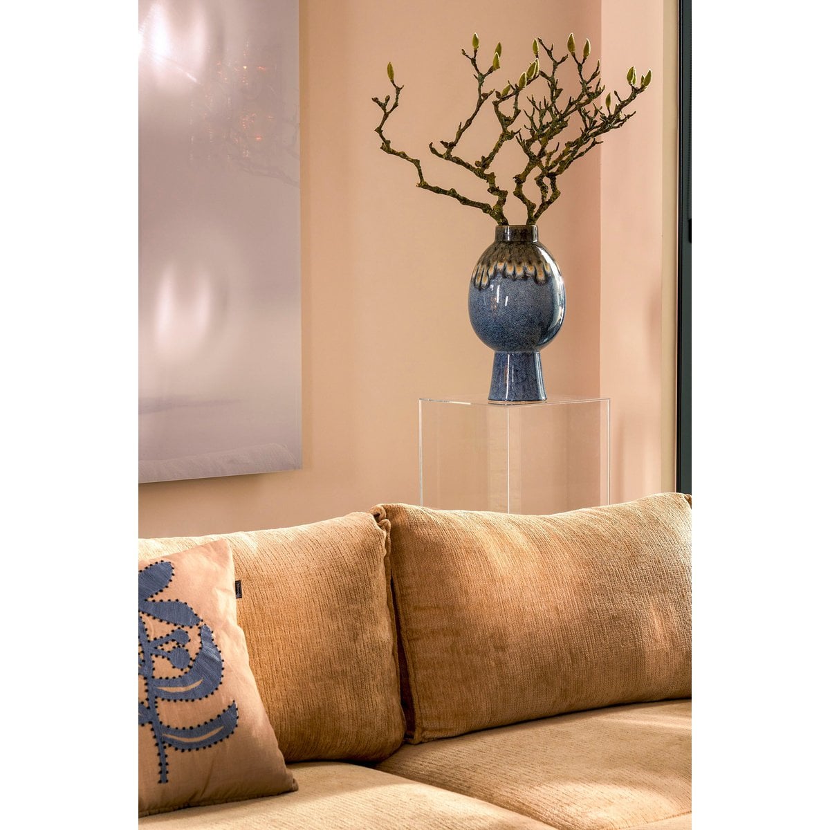 Vase Helma Blue