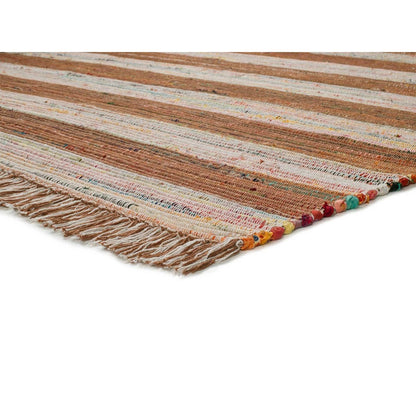 Bohemian rug in recycled material CHINDI