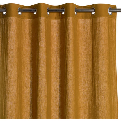 Stonewashed curtain Zeff Bronze 140 x 280