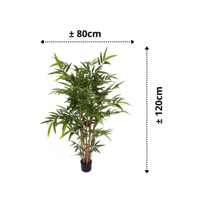 Artificial bamboo plant W 120 cm