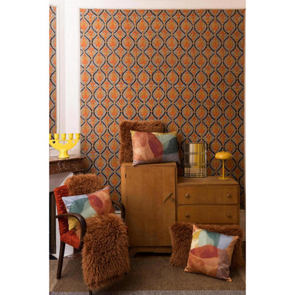 Betani rust cushion 45 x 45