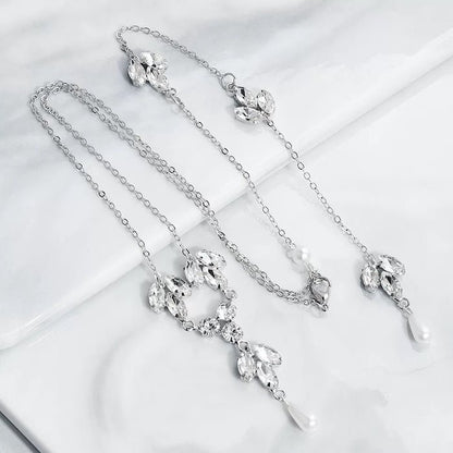 Bridal Back Necklace for the Wedding