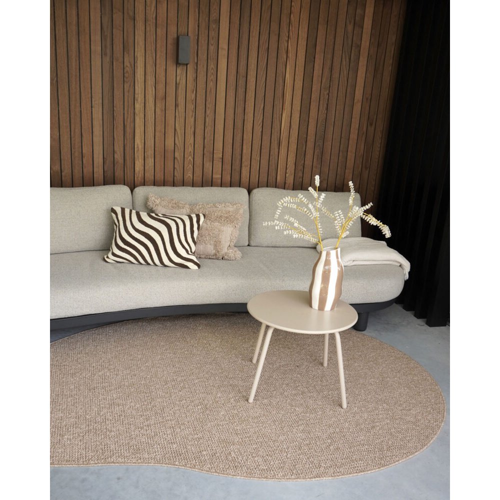 Indoor and Outdoor Rug Sisal Nature - Pebble-shaped 160 x 230 cm