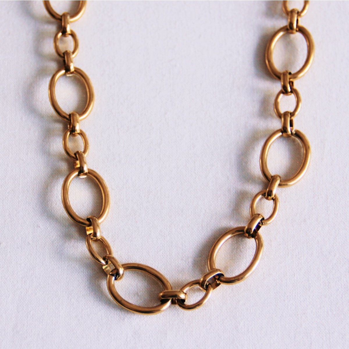 Oval linked chain 'large'