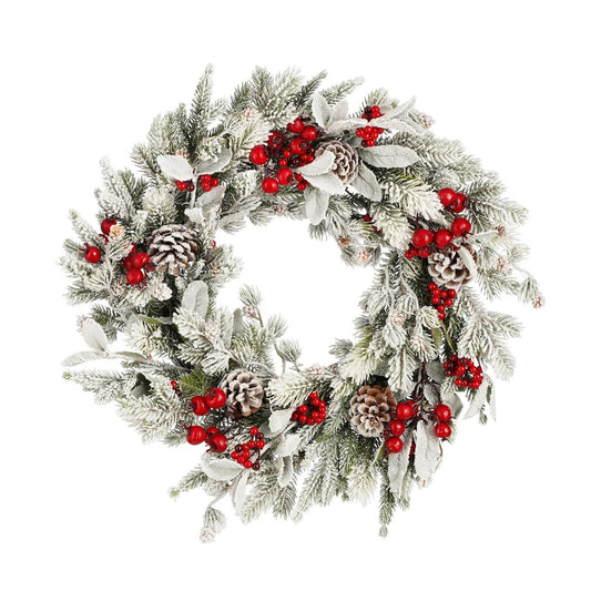 Christmas wreath Belfort Green