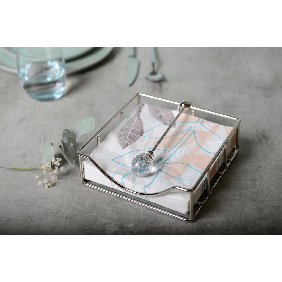 18cm diamond towel rack