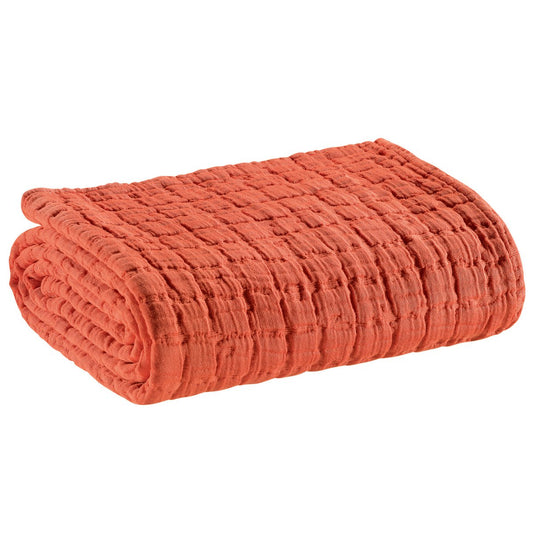 Bedspread stonewash Swami Rooibos 240 x 260