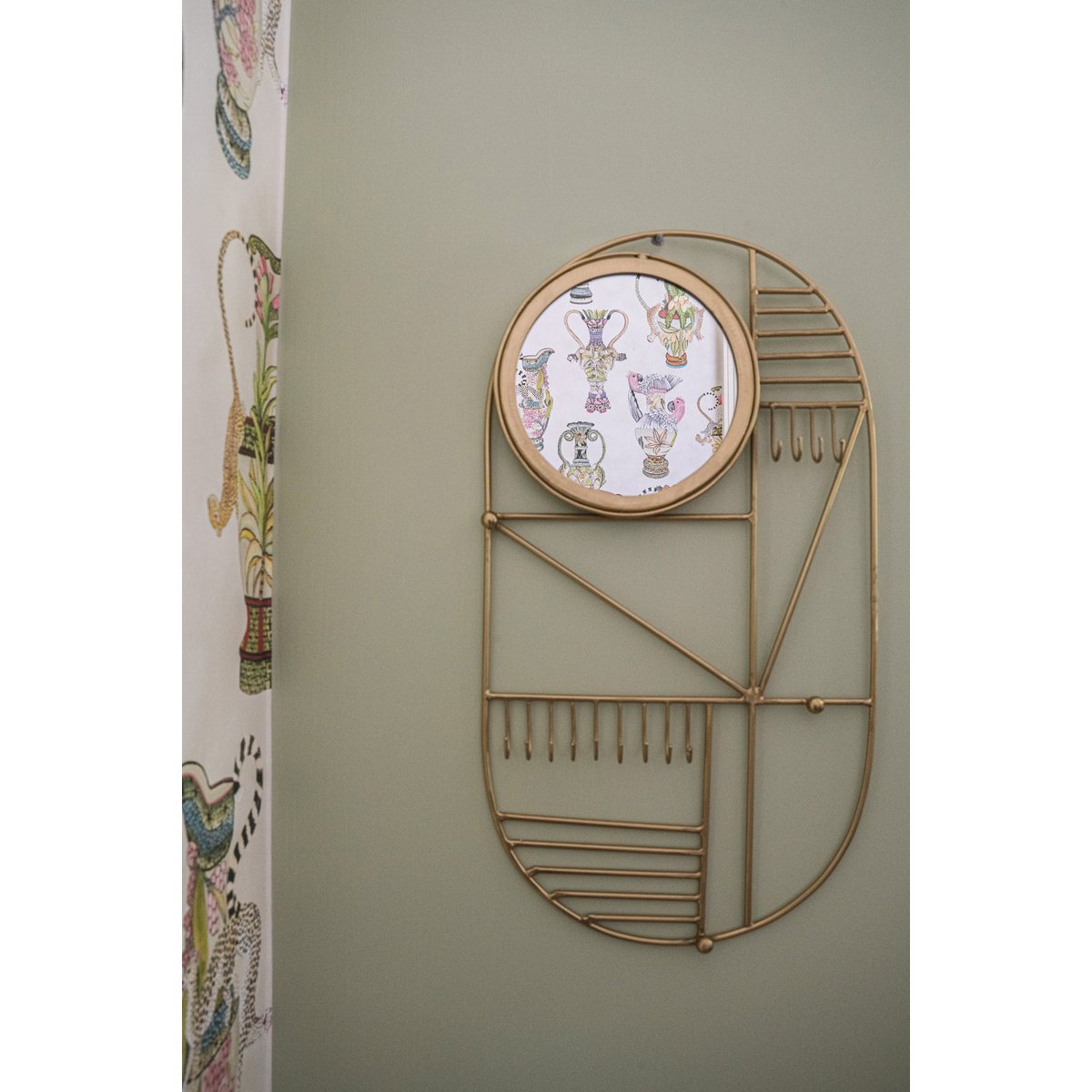 The Do I Look Pretty Wall Hanger - Brass